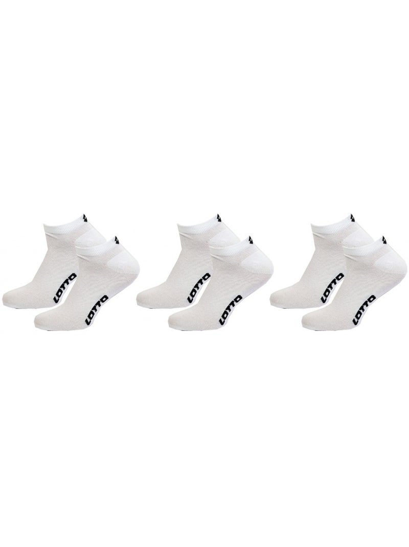 Calcetines Hombre LOTTO SNEAKER - Pack de 6 Multicolor - Kiabi