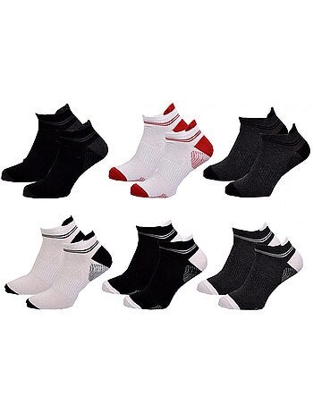 Calcetines hombre LOTTO SNEAKER - Pack de 6