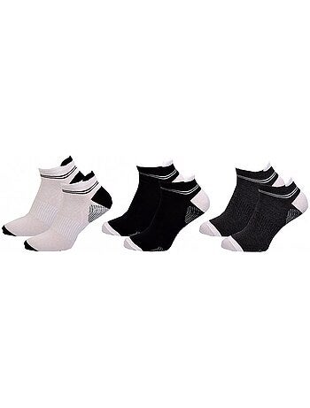 Calcetines hombre LOTTO SNEAKER - Pack de 6
