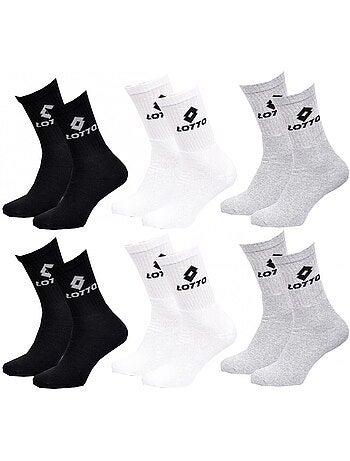 Calcetines Hombre LOTTO TENNIS - Pack de 6