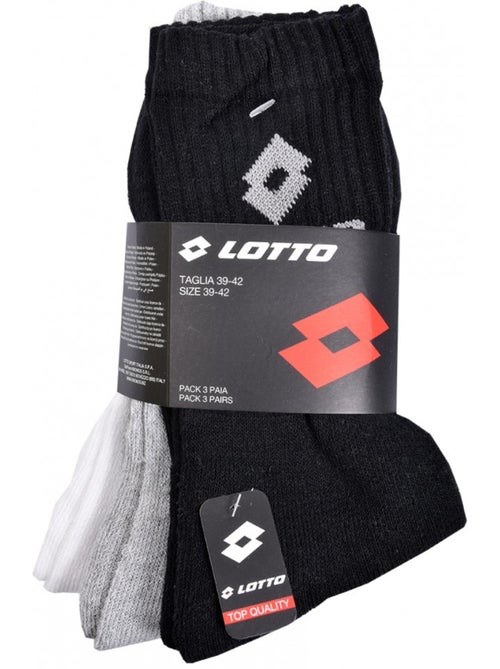 Calcetines Hombre LOTTO TENNIS - Pack de 6 - Kiabi