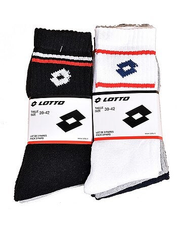 Calcetines Hombre LOTTO TENNIS - Pack de 6