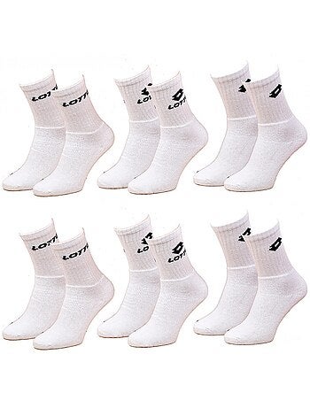 Calcetines Hombre LOTTO TENNIS - Pack de 6
