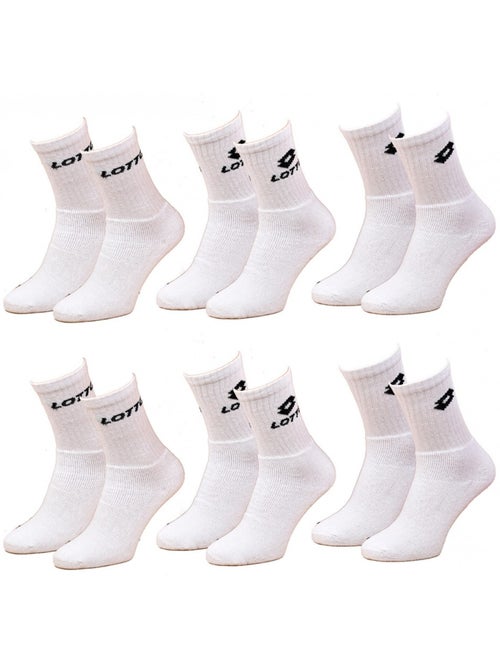 Calcetines Hombre LOTTO TENNIS - Pack de 6 - Kiabi