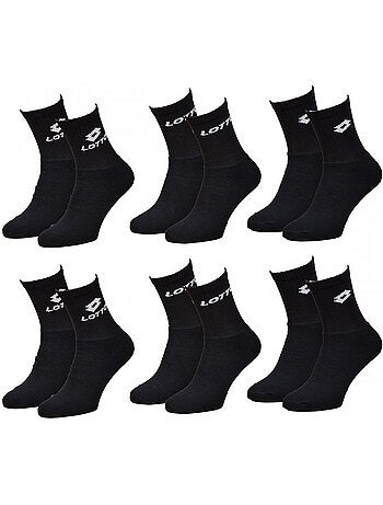 Calcetines hombre LOTTO TENNIS - Pack de 6