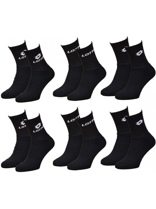 Calcetines Hombre LOTTO TENNIS - Pack de 6 - Kiabi
