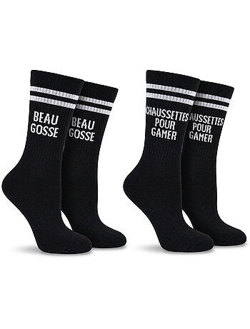Calcetines Hombre Mensajes Humorísticos Pack de 2 Pares OZABI