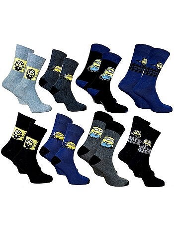 Calcetines hombre Moi, Moche et Méchant algodón - Surtido modelos según disponibilidad - Pack de 6