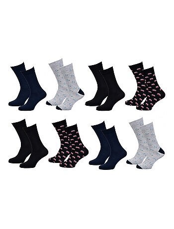 Calcetines Hombre NO PUBLIK - Pack de 8