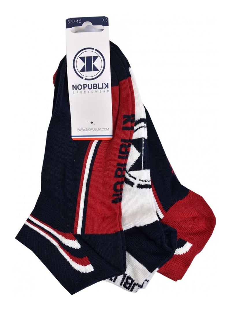 Calcetines Hombre NO PUBLIK - Pack de 9 Multicolor - Kiabi
