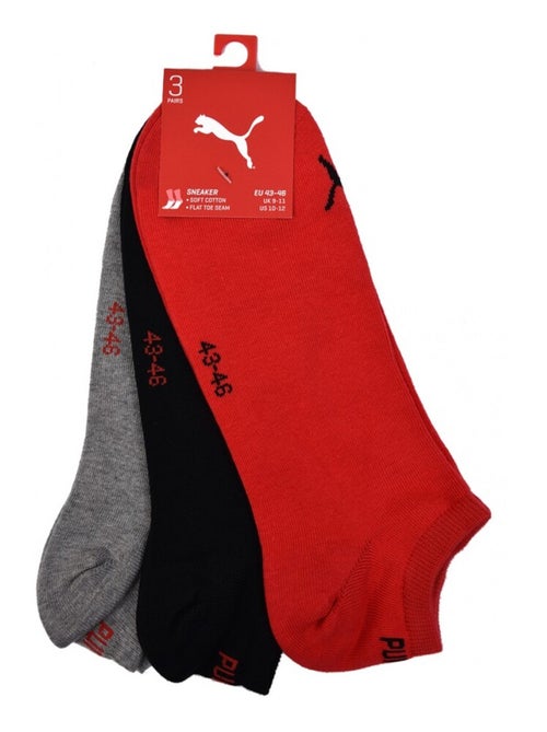Calcetines Hombre PUMA SNEAKER - Pack de 3 - Kiabi