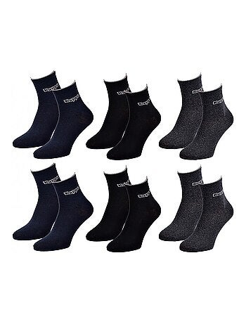 Calcetines Hombre QUARTER KAPPA - Pack de 6