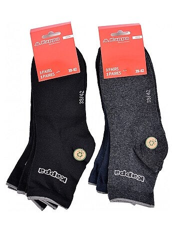Calcetines Hombre QUARTER KAPPA - Pack de 6
