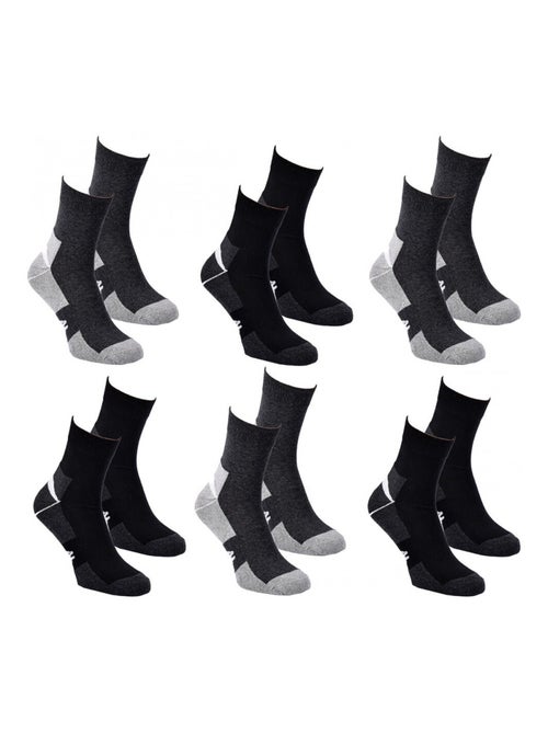 Calcetines Hombre QUARTER KAPPA - Pack de 6 - Kiabi