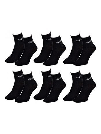 Calcetines Hombre QUARTER KAPPA - Pack de 6