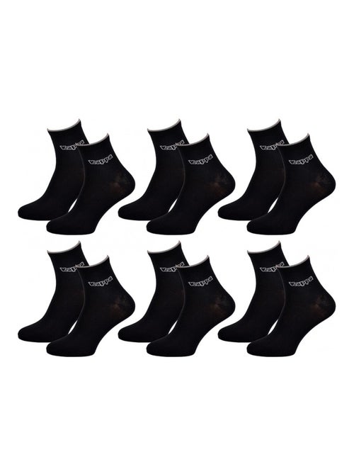 Calcetines Hombre QUARTER KAPPA - Pack de 6 - Kiabi