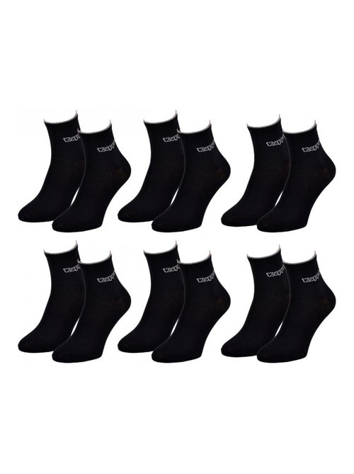 Calcetines Hombre QUARTER KAPPA - Pack de 6 - Kiabi