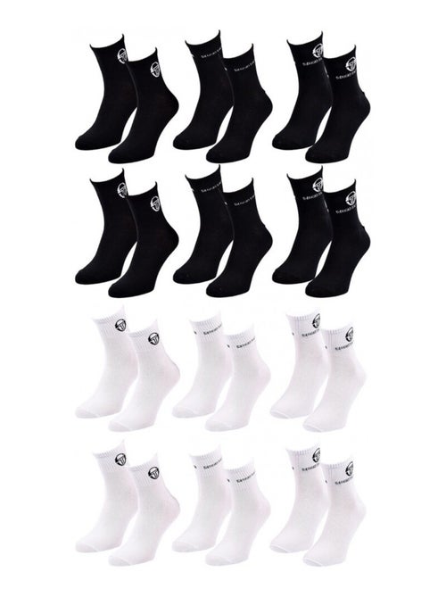 Calcetines Hombre QUARTER SERGIO TACCHINI - Pack de 12 - Kiabi