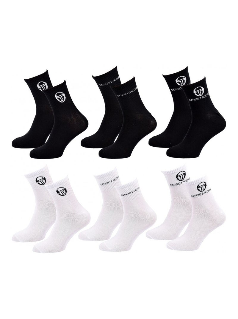 Calcetines Hombre QUARTER SERGIO TACCHINI - Pack de 12 Multicolor - Kiabi