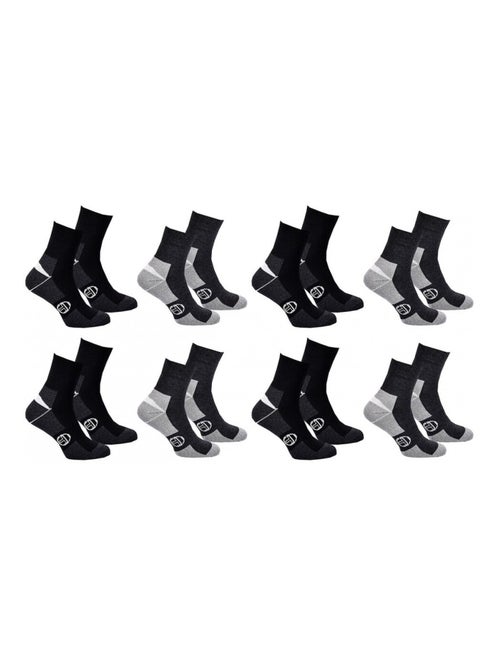 Calcetines Hombre QUARTER SERGIO TACCHINI Pack de 8 - Kiabi