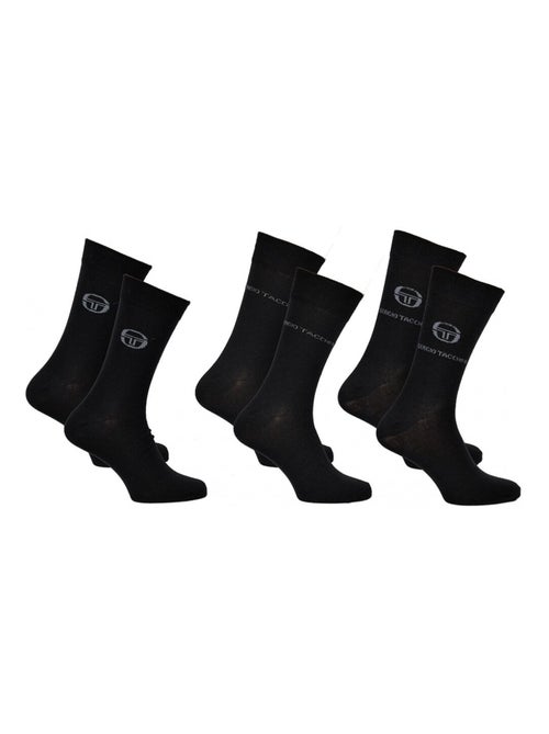 Calcetines hombre Sergio Tacchini algodón, Pack de 3 -Modelos según disponibilidad- - Kiabi