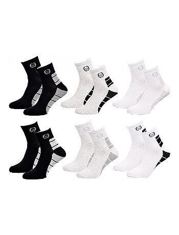 Calcetines hombre Sergio Tacchini Quarter - Pack de 12