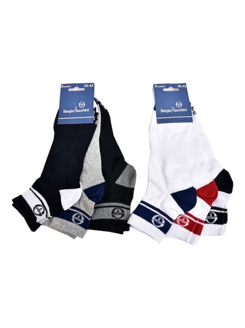Calcetines Hombre SERGIO TACCHINI Socquettes QUARTER - Pack de 12 - Kiabi