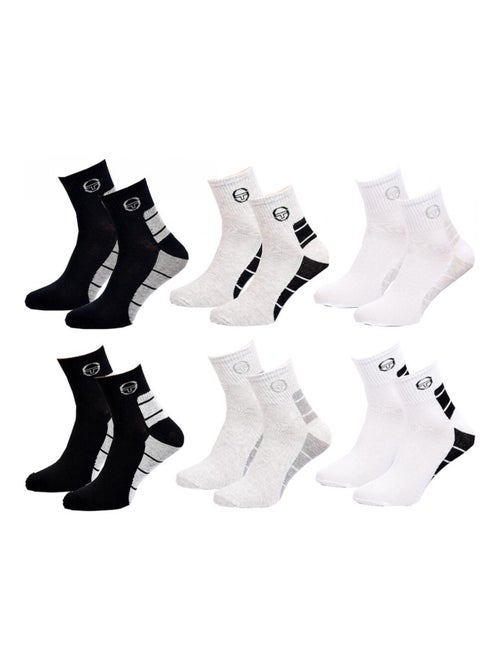 Calcetines Hombre SERGIO TACCHINI Socquettes QUARTER - Pack de 12 - Kiabi
