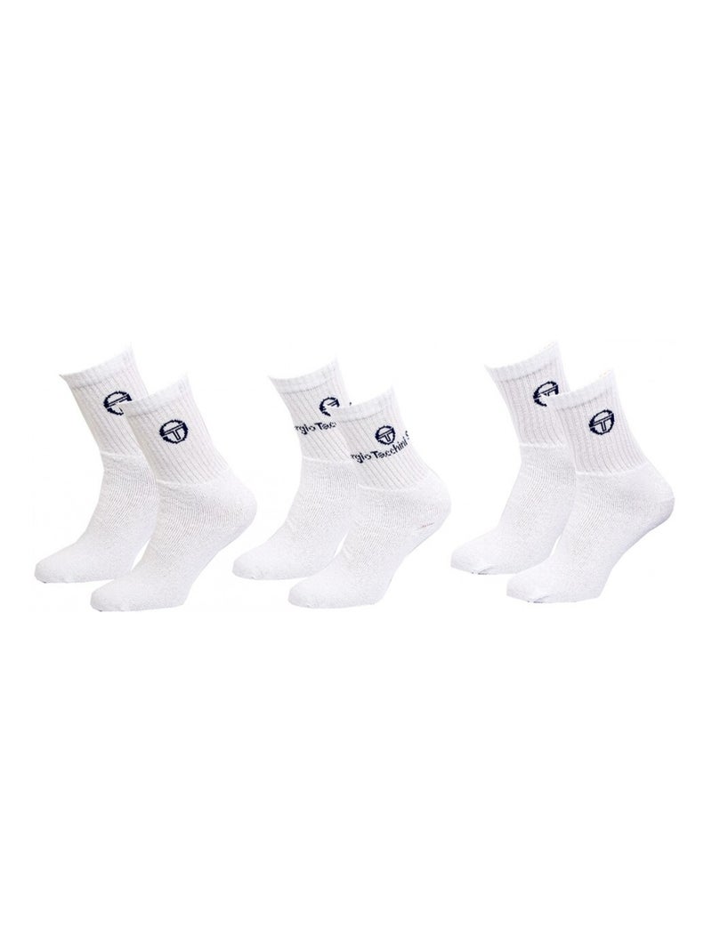 Calcetines Hombre SERGIO TACCHINI Tenis - Pack de 6 Multicolor - Kiabi