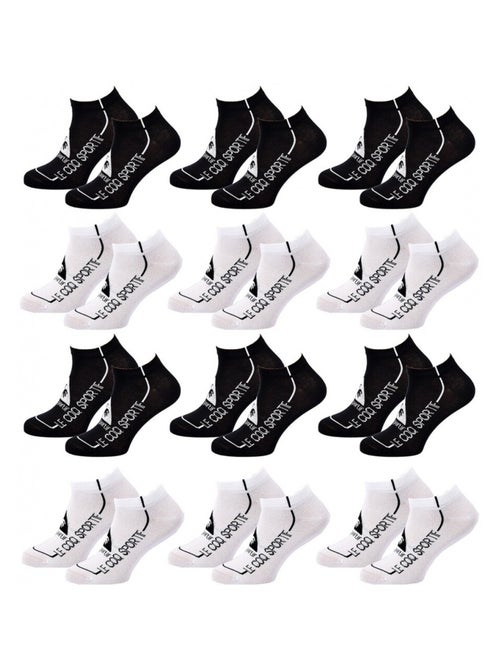 Calcetines Hombre SNEAKER LE COQ SPORTIF - Pack de 12 - Kiabi