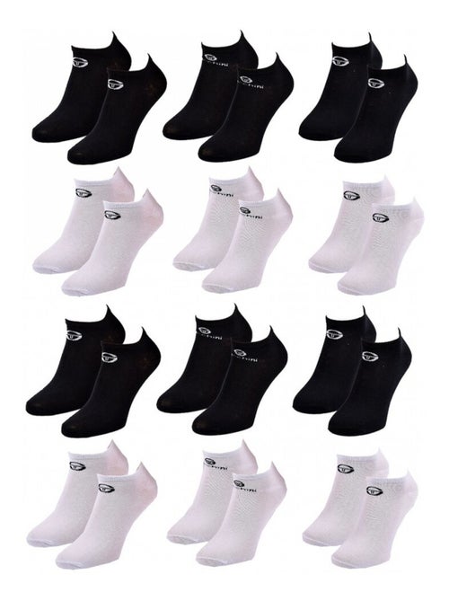 Calcetines Hombre SNEAKER SERGIO TACCHINI - Pack de 12 - Kiabi Calcetines Hombre SNEAKER SERGIO TACCHINI - Pack de 12 - Kiabi