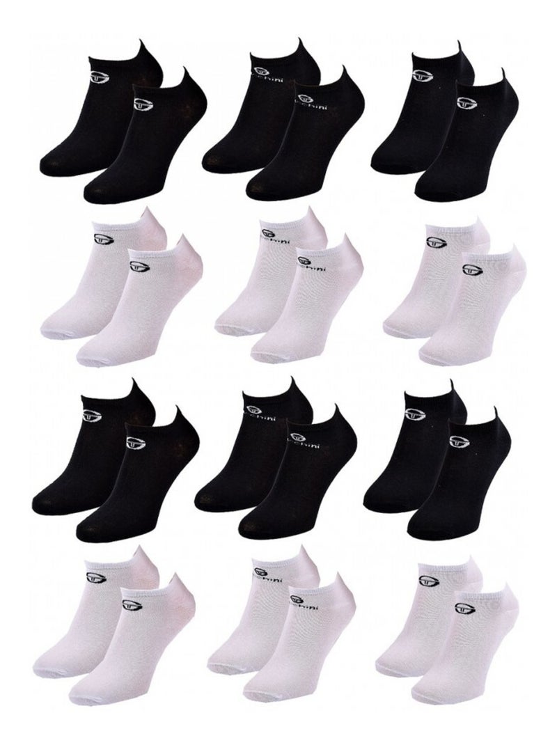 Calcetines Hombre SNEAKER SERGIO TACCHINI - Pack de 12 Multicolor - Kiabi