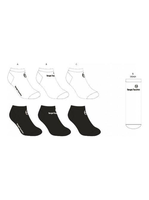 Calcetines Hombre SNEAKER SERGIO TACCHINI - Pack de 12 - Kiabi Calcetines Hombre SNEAKER SERGIO TACCHINI - Pack de 12 - Kiabi