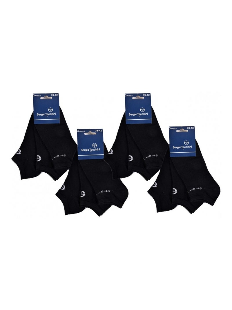 Calcetines Hombre SNEAKER SERGIO TACCHINI - Pack de 12 Multicolor - Kiabi