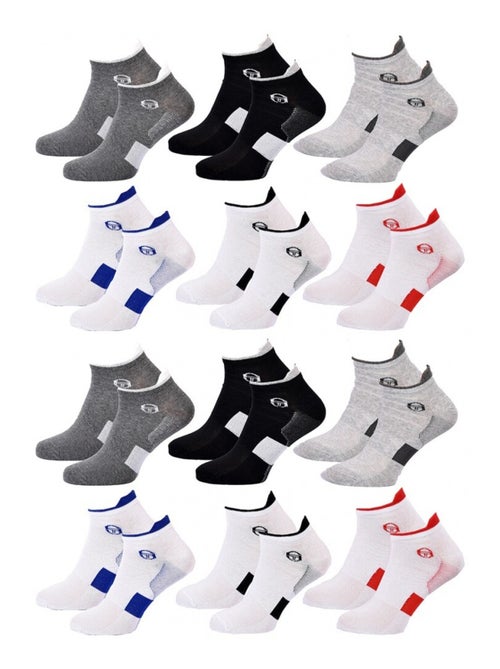 Calcetines Hombre SNEAKER SERGIO TACCHINI - Pack de 12 - Kiabi