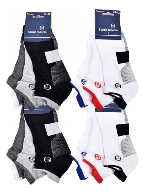Calcetines Hombre SNEAKER SERGIO TACCHINI - Pack de 12 - Kiabi