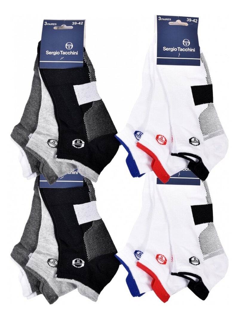 Calcetines Hombre SNEAKER SERGIO TACCHINI - Pack de 12 Multicolor - Kiabi