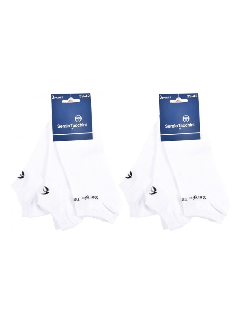 Calcetines Hombre SNEAKER SERGIO TACCHINI - Pack de 6 Multicolor - Kiabi