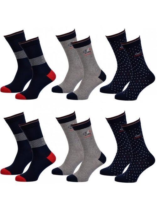 Calcetines Hombre TWINDAY - Pack de 6 - Kiabi
