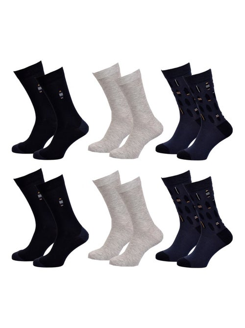 Calcetines Hombre TWINDAY - Pack de 6 - Kiabi