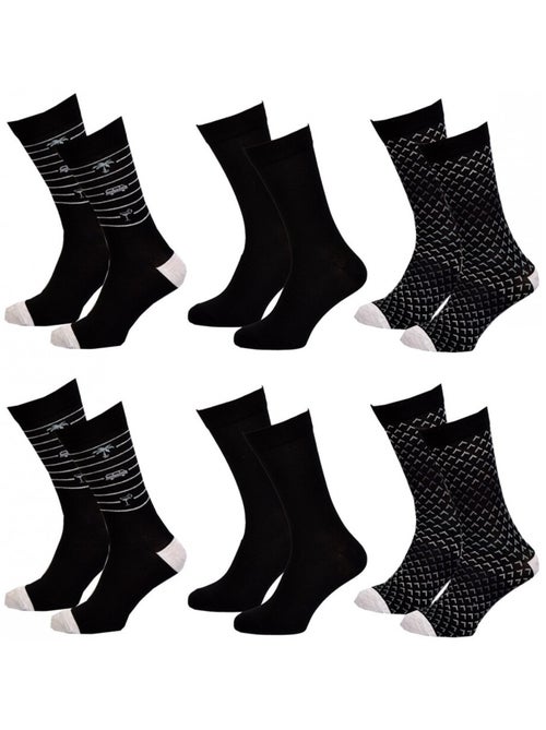 Calcetines Hombre TWINDAY - Pack de 6 - Kiabi