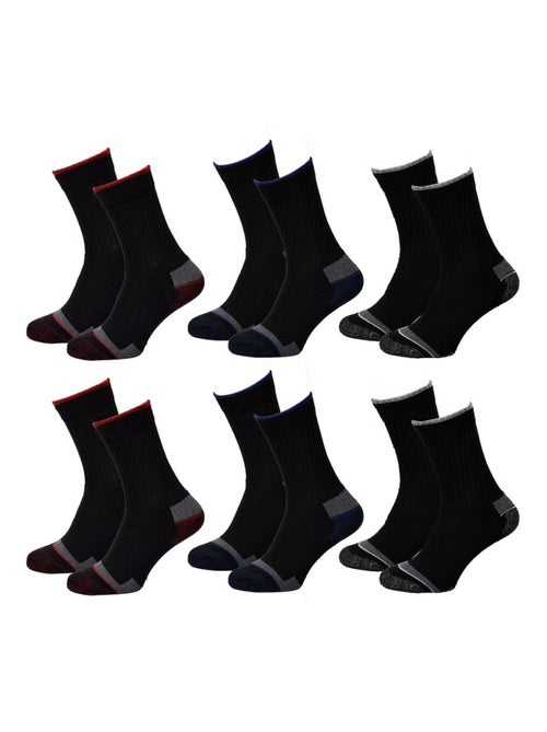 Calcetines Hombre TWINDAY SPORT - Surtido modelos fotos según llegadas - Pack de 6 - Kiabi