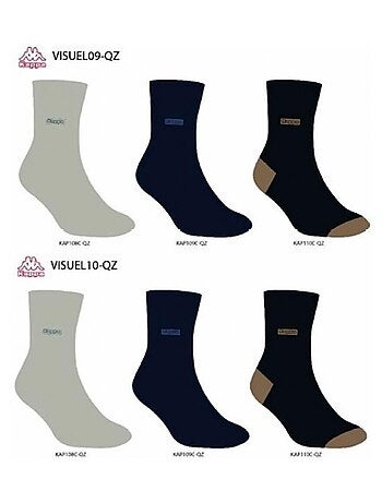 Calcetines Hombre VILLE KAPPA - Pack de 6