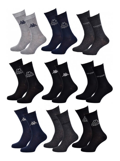 Calcetines Hombre VILLE KAPPA - Pack de 9 - Kiabi