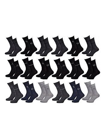 Calcetines Hombre VILLE SERGIO TACCHINI - Pack de 18