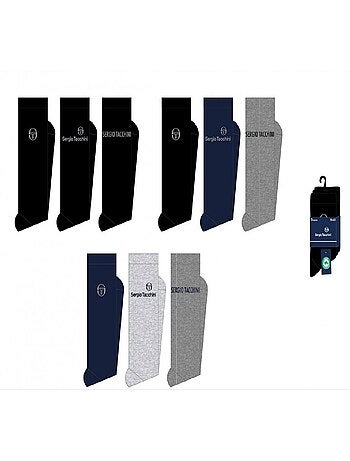 Calcetines Hombre VILLE SERGIO TACCHINI - Pack de 18
