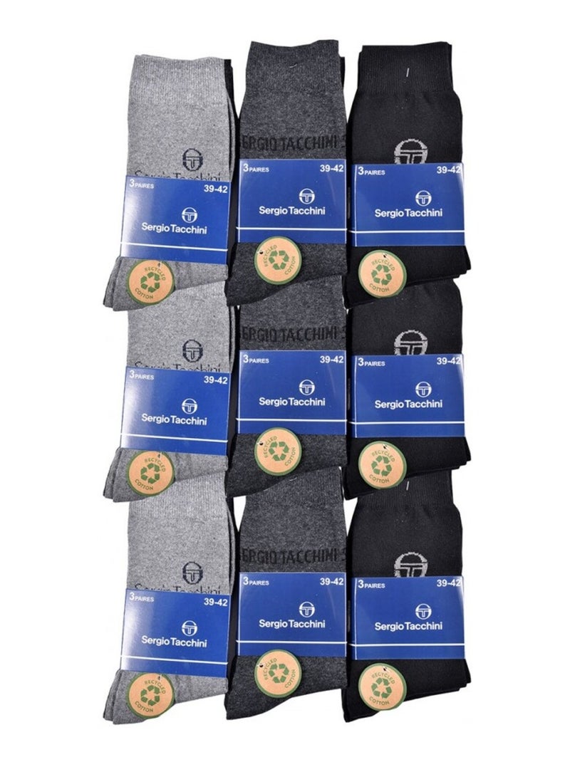 Calcetines Hombre VILLE SERGIO TACCHINI - Pack de 18 Multicolor - Kiabi