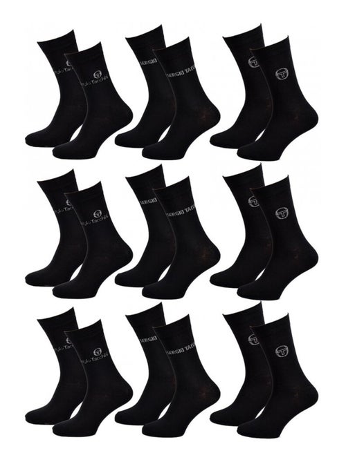 Calcetines Hombre VILLE SERGIO TACCHINI - Pack de 9 - Kiabi