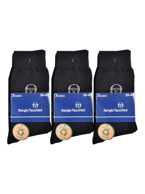 Calcetines Hombre VILLE SERGIO TACCHINI - Pack de 9 - Kiabi
