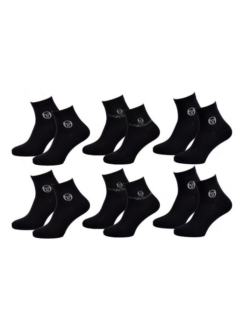 Calcetines Hombre VILLE SERGIO TACCHINI Lote de 6 QUARTER - Pack de 6 - Kiabi
